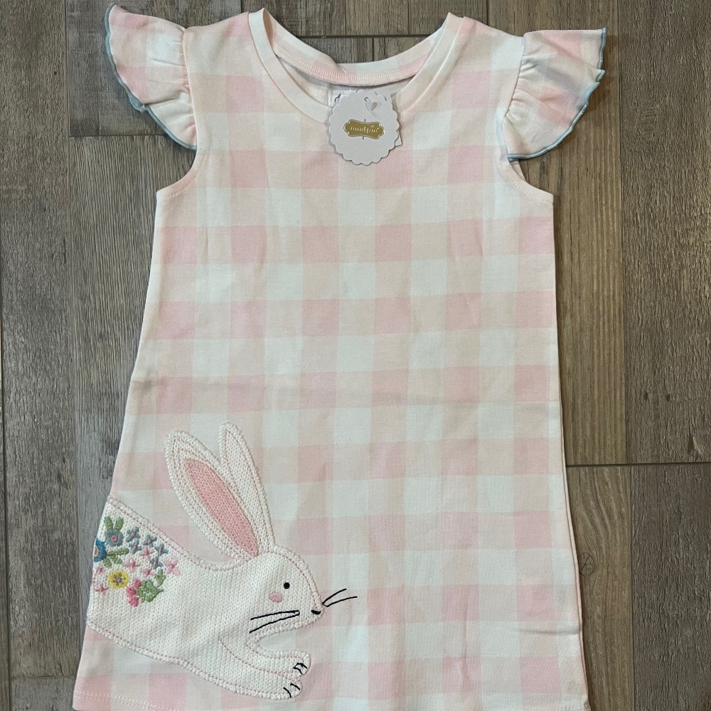 NWT Easter Embroidered Dress by Mud Pie